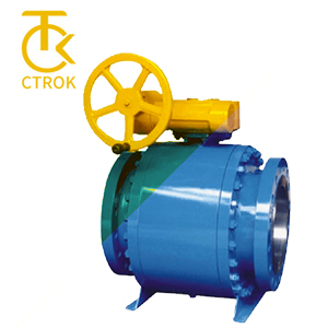 固定球管线球阀